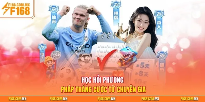 Học hỏi phương pháp thắng cược từ chuyên gia