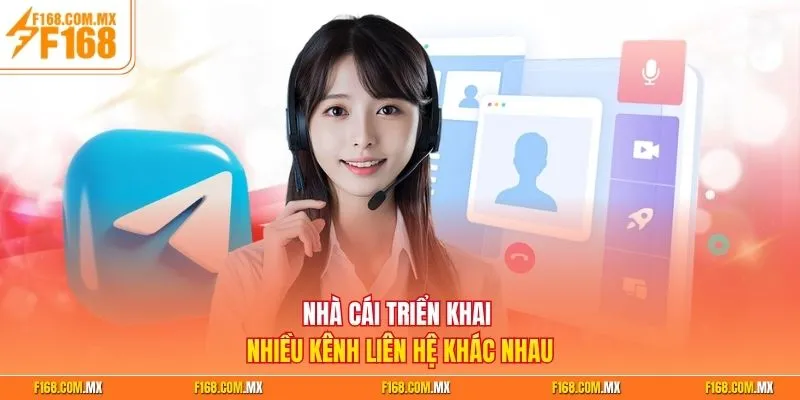 Nhà cái triển khai nhiều kênh liên hệ khác nhau